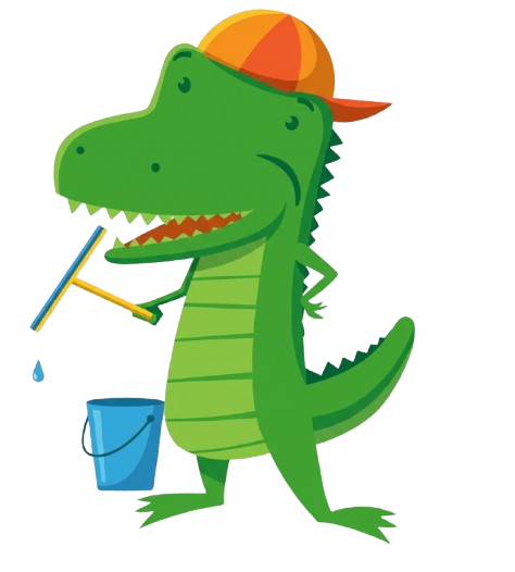 T-Rex Window Cleaning Logo
